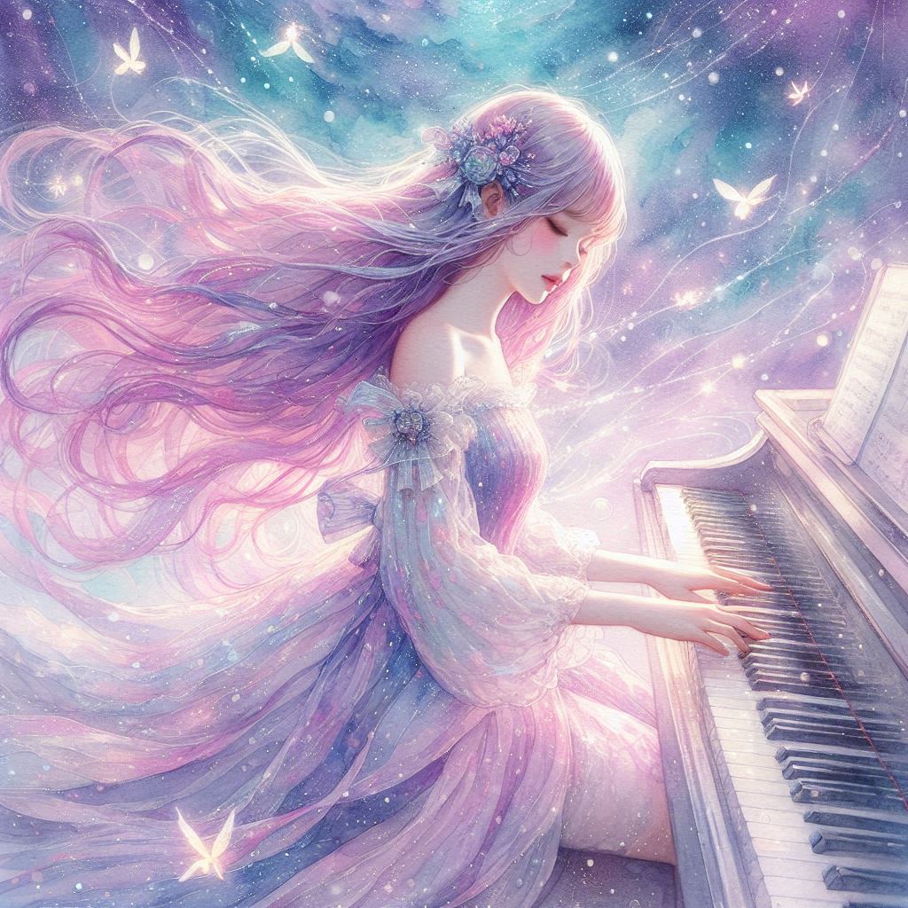 Celestial Dreamworld Ambient Artist - Mellow Keys Piano Music